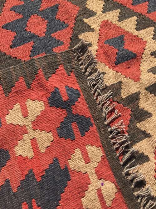 WOW !!! BEAUTIFUL LARGE AFGHAN GALMORI KELIM  PERSIAN CARPET  3000 X 2010mm