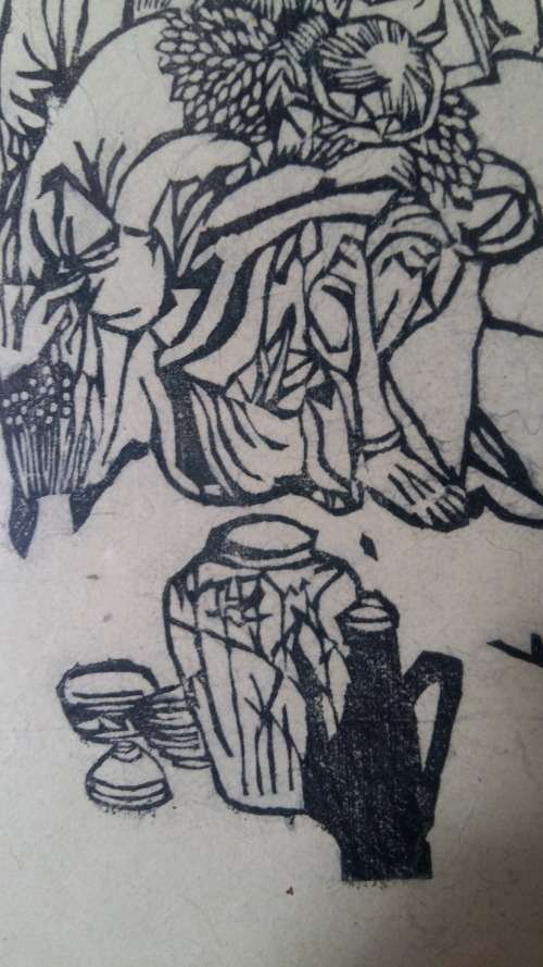 WOW !! Stunning highly collectible framed Chinese Ink art of " THE EIGHT IMMORTALS" signed by Ling