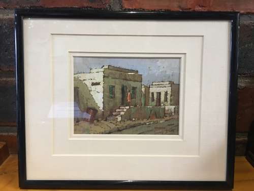 WOW !!! FABULOUS FRAMED PRINT BY GRAND MASTER SA ARTIST MALACHI SMITH