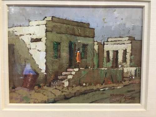 WOW !!! FABULOUS FRAMED PRINT BY GRAND MASTER SA ARTIST MALACHI SMITH