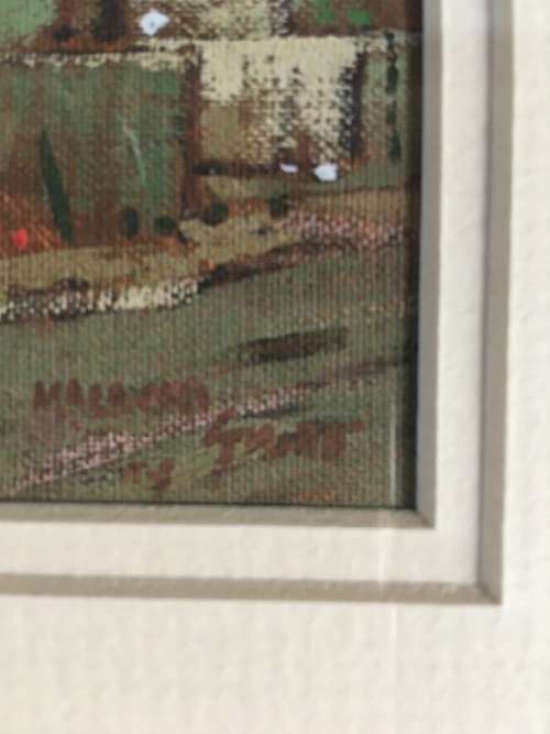 WOW !!! FABULOUS FRAMED PRINT BY GRAND MASTER SA ARTIST MALACHI SMITH