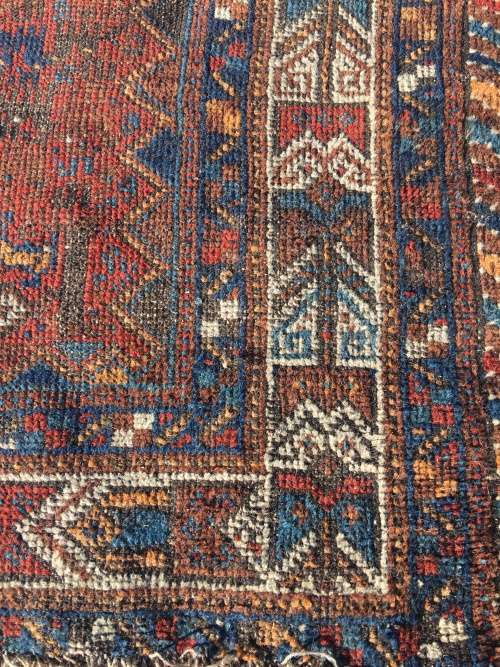 GORGEOUS ANTIQUE SHIRAZ QHASHGAIE PERSIAN CARPET 1670 X 1960mm