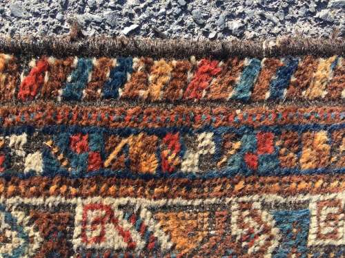 GORGEOUS ANTIQUE SHIRAZ QHASHGAIE PERSIAN CARPET 1670 X 1960mm
