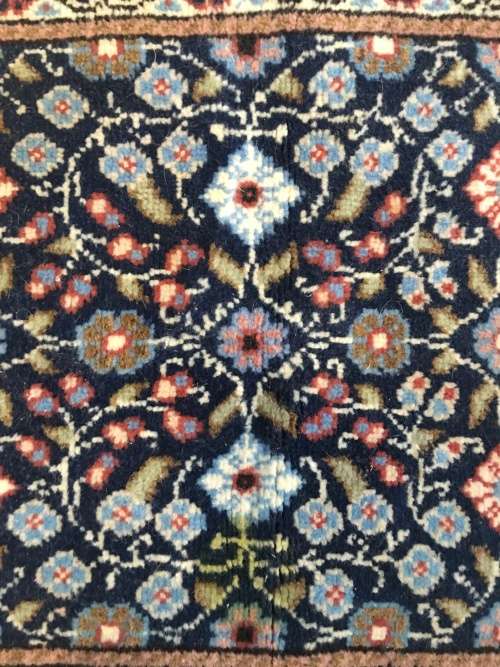WOW !!!! GORGEOUS PURE WOOL SMALL TURKISH PERSIAN CARPET 500 X 500mm