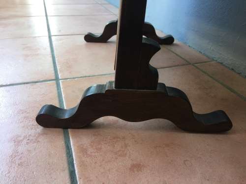 STUNNING ANTIQUE VICTORIAN MAHOGANY INLAID SHAVING MIRROR WITH BRASS FINIALS AND DETAILING