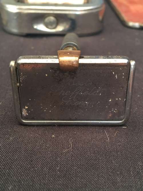 WOW !!! 1920's VINTAGE RARE ROLLS RAZOR SHAVING RAZOR KIT WITH SHARPENING STONES - MADE IN ENGLAND