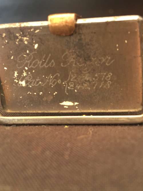 WOW !!! 1920's VINTAGE RARE ROLLS RAZOR SHAVING RAZOR KIT WITH SHARPENING STONES - MADE IN ENGLAND