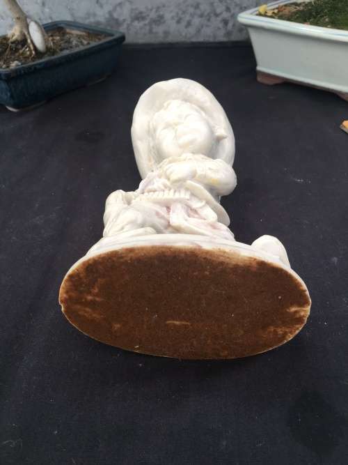 WOW !!! STUNNING LE RON STYLE RESIN STATUE OF A YOUNG COWBOY IN BAD MOOD