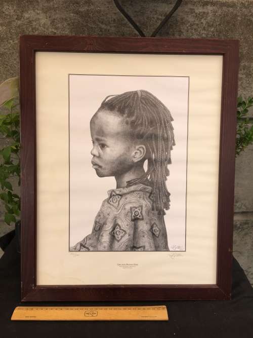 STUNNING FRAMED JEREMY HOUGHTON LIMITED EDITION SIGNED AND NUMBERED PRINT