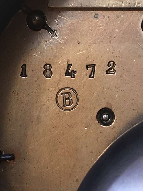 JAPY FRERES ORIGINAL FRENCH 19th CENTURY BRONZE GILT MANTLE CLOCK WITH GARNITURES