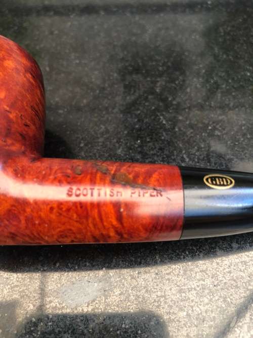 WOW !!!! STUNNING GBD SCOTTISH PIPER RJ TOBACCO PIPE MADE IN LONDON
