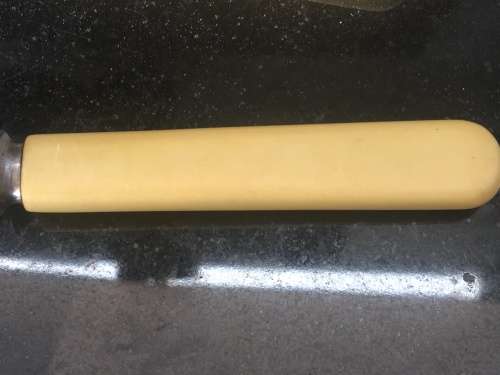 Vintage set of 4 Faux Bone handle Stainless Butter knives - Sheffield