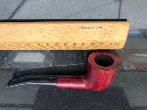 WOW !!!! STUNNING VINTAGE SCOTTISH PIPER TAPERED  BRIAR TOBACCO PIPE MADE IN LONDON