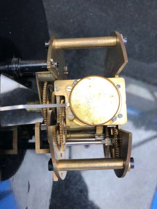 RARE ORIGINAL 8 DAY SMITH'S ASTRAL SHIPS BULKHEAD CLOCK WITH THE KEY circa 1940's WORKING 100%