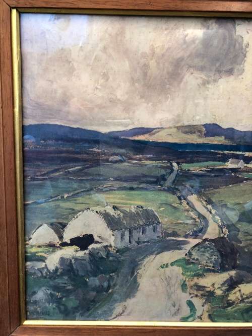 ARRANMORE FROM THE ROSSES, COUNTY DONEGAL PRINT , 1933. James Humbert Craig RHA RUA (1877-1944)