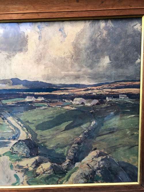 ARRANMORE FROM THE ROSSES, COUNTY DONEGAL PRINT , 1933. James Humbert Craig RHA RUA (1877-1944)