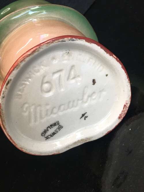 Stunning Vintage c1930s Beswick "Mr. Micawber" Toby Jug