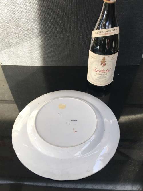 STUNNING RARE ANTIQUE HAND PAINTED COPELAND LATE SPODE 8036 CROWN IMP PLATE 26CM