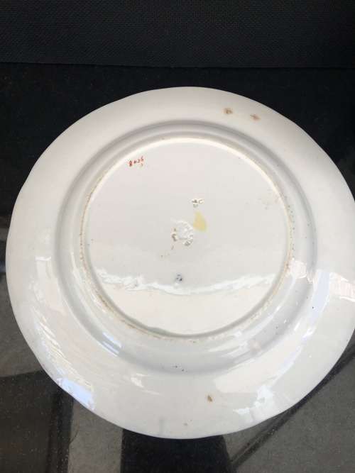STUNNING RARE ANTIQUE HAND PAINTED COPELAND LATE SPODE 8036 CROWN IMP PLATE 22.5CM