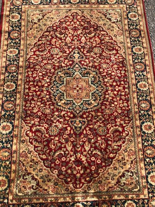 WOW !!! INVESTMENT OPPORTUNITY ~  FINE LAMBS WOOL HAND KNOTTED TABRIZ PERSIAN CARPET 1870 X 1250mm