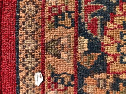 WOW !!! INVESTMENT OPPORTUNITY ~  FINE LAMBS WOOL HAND KNOTTED TABRIZ PERSIAN CARPET 1870 X 1250mm