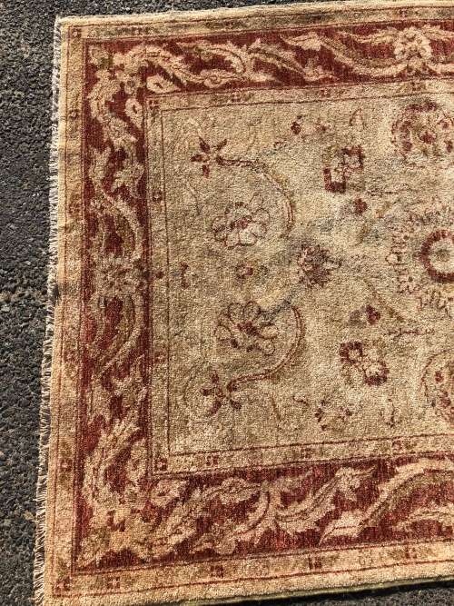 WOW !!! STUNNING PURE WOOL HAND KNOTTED CHOBI PERSIAN CARPET ~ PROFESSIONALLY CLEANED 1840 X 1350mm