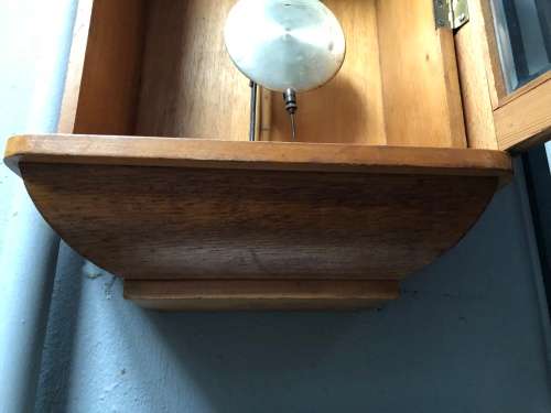 WOW ! STUNNING VINTAGE GERMAN KIENZLE OLD OAK CASED WALL CLOCK IN FULL WORKING ORDER ~ WHAT A BEAUTY