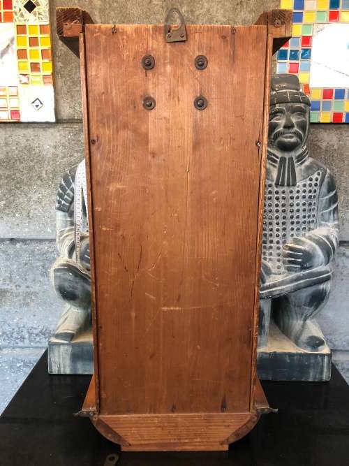 WOW ! STUNNING VINTAGE GERMAN KIENZLE OLD OAK CASED WALL CLOCK IN FULL WORKING ORDER ~ WHAT A BEAUTY