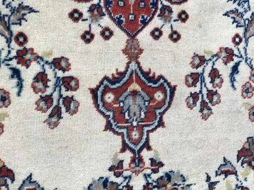 WOW !!! ANOTHER STUNNER ~ FEREGHAN SAROUK HAND KNOTTED PURE WOOL PERSIAN CARPET 2150 X 1230mm