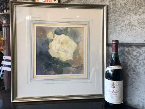 WOW !!!! FAMOUS SA ARTIST JOHN CULLINGWORTH ORIGINAL FRAMED WATERCOLOR , SIMPLY STUNNING PAINTING