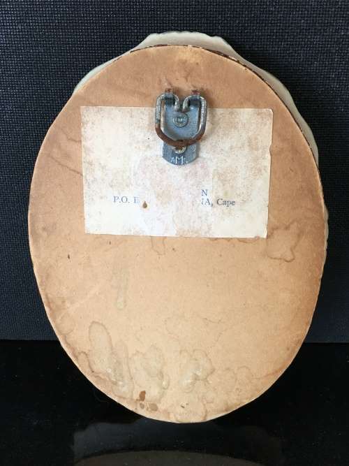 Stunning Small Vintage Ornate Chalk Framed Floral Painting signed by Joan Martini. S.A.Artist.