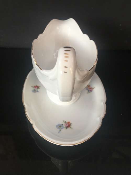 Beautiful Large Vintage Hutschenreuther  Selbe Porcelain Gravy/Sauce Boat Tableware