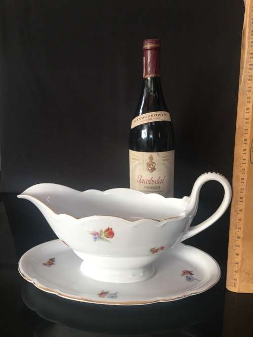 Beautiful Large Vintage Hutschenreuther  Selbe Porcelain Gravy/Sauce Boat Tableware