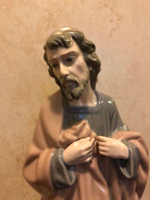 WOW !!! NAO BY LLADRO SAINT JOSEPH FIGURINE CIRCA 1981 IN EXCELLENT CONDITION
