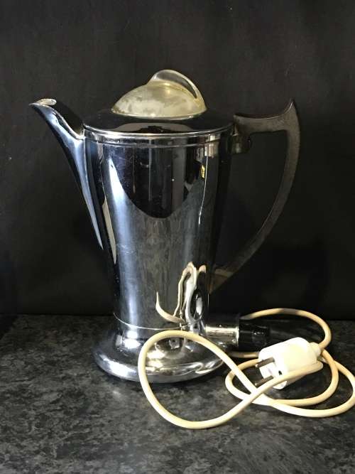 WOW !!! Art Deco Coffee Percolator Electric GEC D5371 Stunning Stylish Working Very Rare