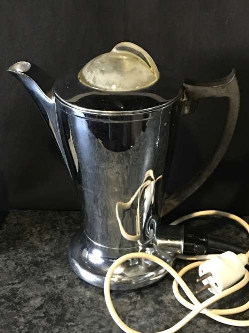 WOW !!! Art Deco Coffee Percolator Electric GEC D5371 Stunning Stylish Working Very Rare
