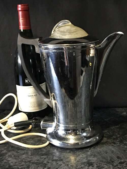 WOW !!! Art Deco Coffee Percolator Electric GEC D5371 Stunning Stylish Working Very Rare