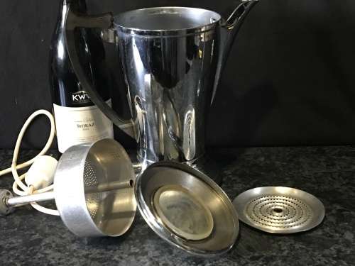 WOW !!! Art Deco Coffee Percolator Electric GEC D5371 Stunning Stylish Working Very Rare