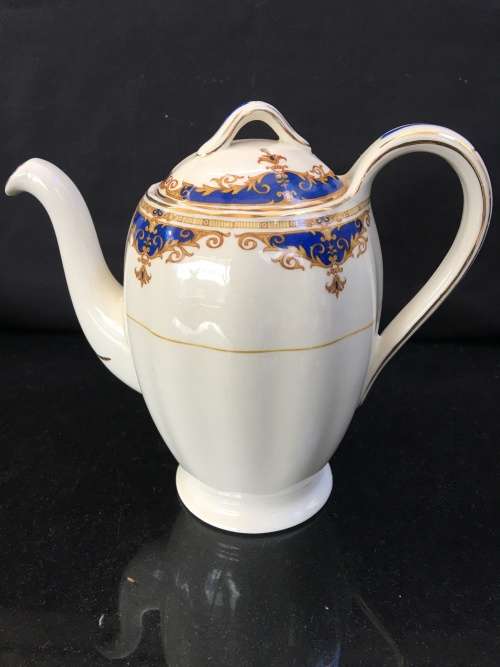 Stunning Rare Vintage c1930s Creampetal Grindley England Porcelain Coffee Pot.