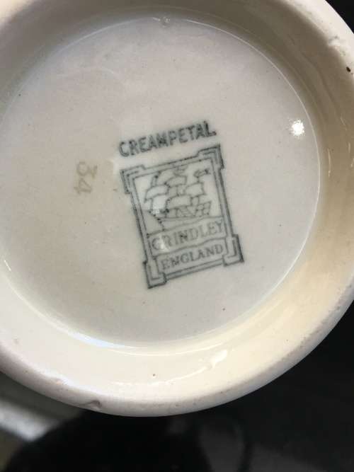 Stunning Rare Vintage c1930s Creampetal Grindley England Porcelain Coffee Pot.