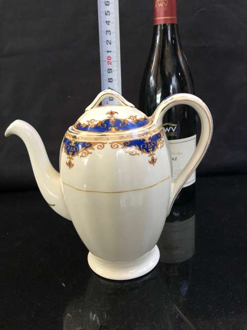 Stunning Rare Vintage c1930s Creampetal Grindley England Porcelain Coffee Pot.