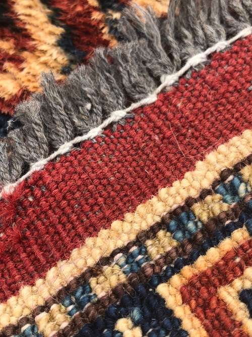 WHAT A BEAUTY !!! PURE WOOL HAND KNOTTED AFGHAN KAZAK PERSIAN RUNNER 3260 X 750mm