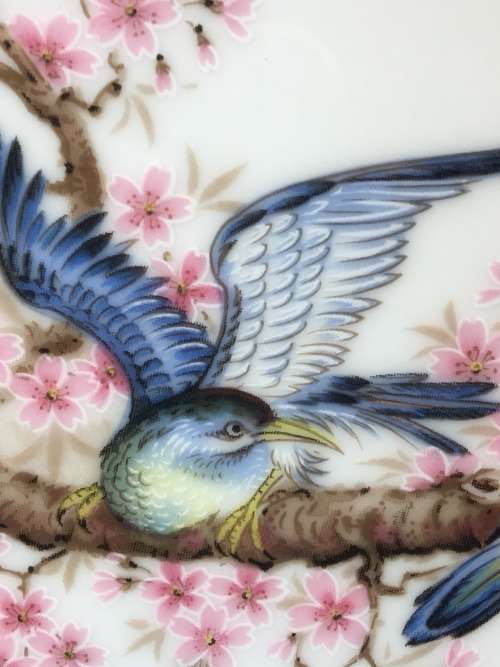 COLLECTORS!!! Rare Vintage Japanese Porcelain Matsubara Nobuo limited edition Plates by Danbury Mint