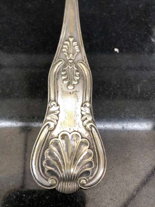 WOW !!! STUNNING LARGE SILVER PLATED TUREEN BY SERANCO WITH ANTIQUE SERVING SPOON