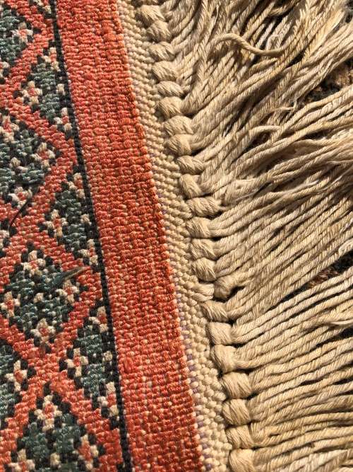 WOW !!! STUNNING VINTAGE SOFT HAND KNOTTED PURE WOOL BOKHARA PERSIAN CARPET 1850 X 1250mm