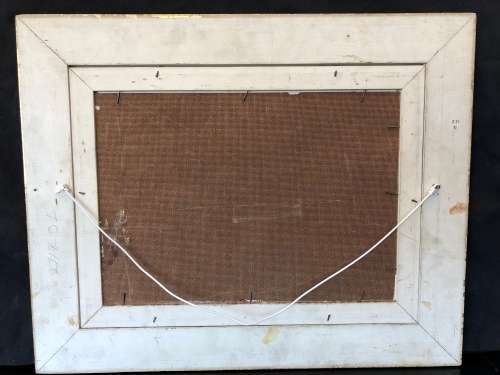 WOW !!! JOHAN OLDERT (1912-1984) FRAME OIL ON BOARD - BLUEGUM TREES - INVESTMENT ART