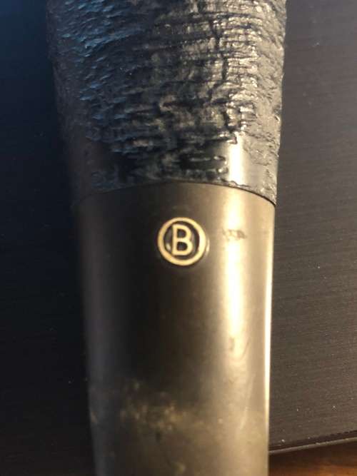 WOW !!!! STUNNING VINTAGE BIG BEN CALYPSO CARVED PIPE IN THE ORIGINAL POUCH