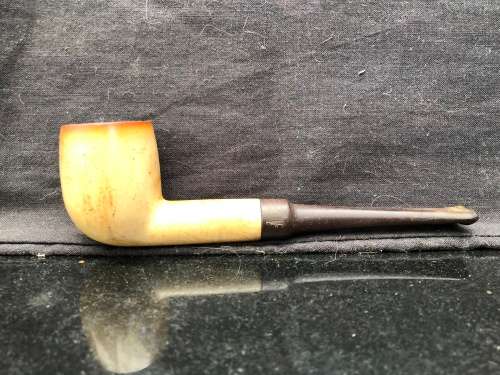 WOW !!!! STUNNING VINTAGE TANGANYIKA MEERSCHAUM PIPE CLEARLY MARKED