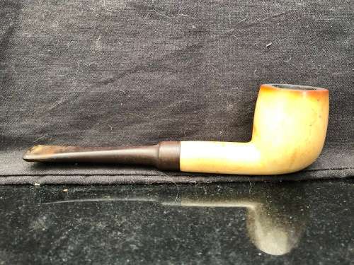 WOW !!!! STUNNING VINTAGE TANGANYIKA MEERSCHAUM PIPE CLEARLY MARKED