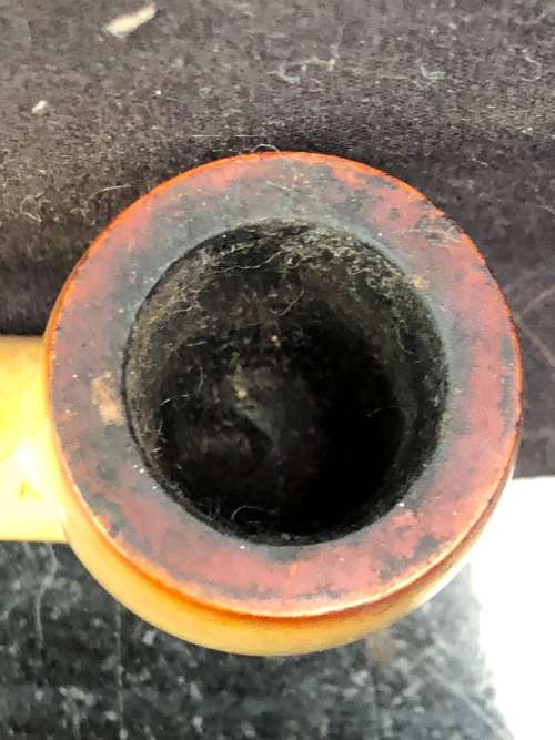 WOW !!!! STUNNING VINTAGE TANGANYIKA MEERSCHAUM PIPE CLEARLY MARKED